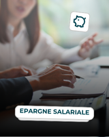 Deux personnes échangent lors d'un rendez-vous professionnel