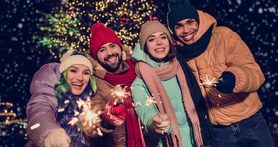 Nous vous souhaitons d'excellentes fêtes de fin d'année. 