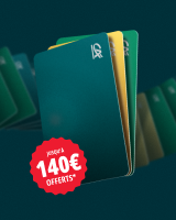 Cartes bancaires Crédit Agricole avec offre de bienvenue jusqu'à 140€ offerts